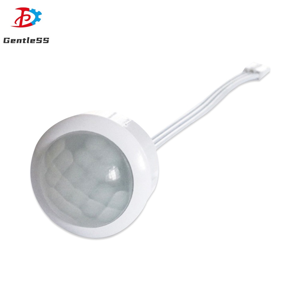 Công Tắc Cảm Biến Chuyển Động Hồng Ngoại Thông Minh 4-12V 4-7m Sensor PIR Cho Đèn LED
