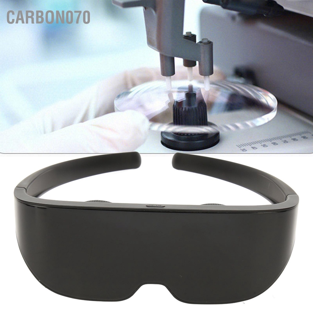 Carbon070 Kính thông minh VR Tai nghe 4K HD 3D IMAX Gaint Màn hình Trọng lượng nhẹ thân thiện với cận thị cho video trò chơi