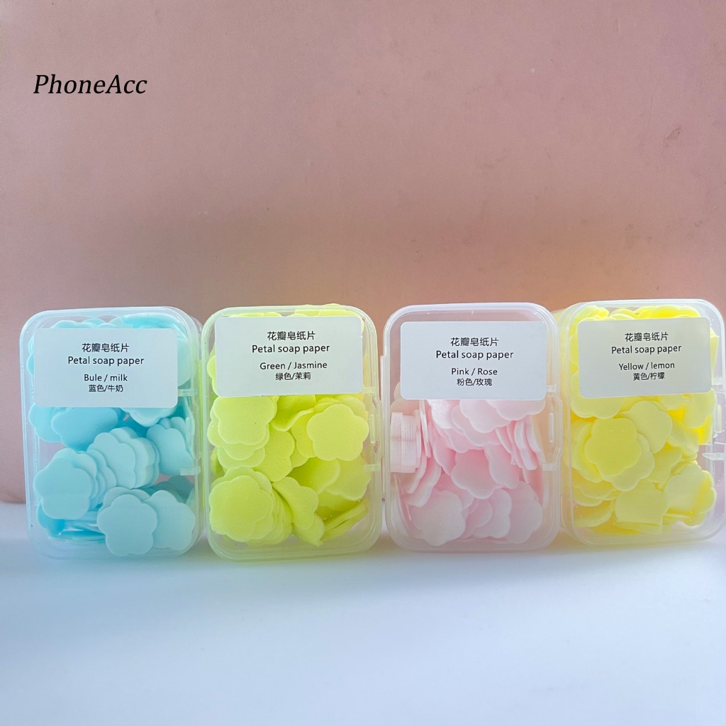 Hộp 100 Xà Phòng Giấy Hình Hạt Bắp Thân Thiện Với Môi Trường