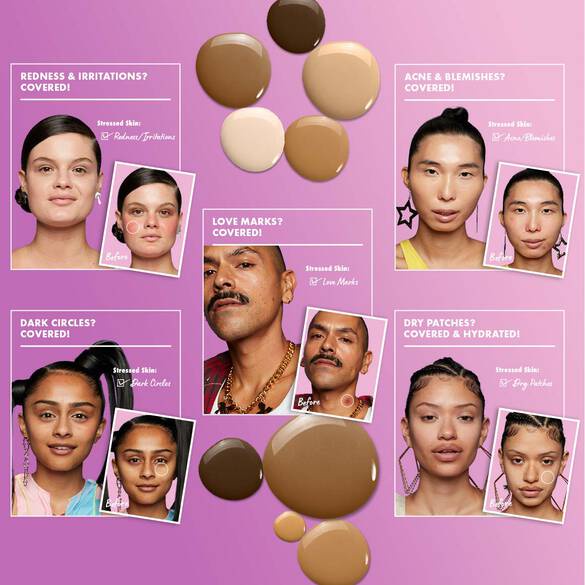 Che khuyết điểm dưỡng ẩm 24h NYX Bare With Me Concealer Serum