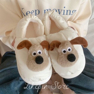 Likepin store dép bông đi trong nhà hình cún con dễ thương đáng yêu xinh xắn 5cm