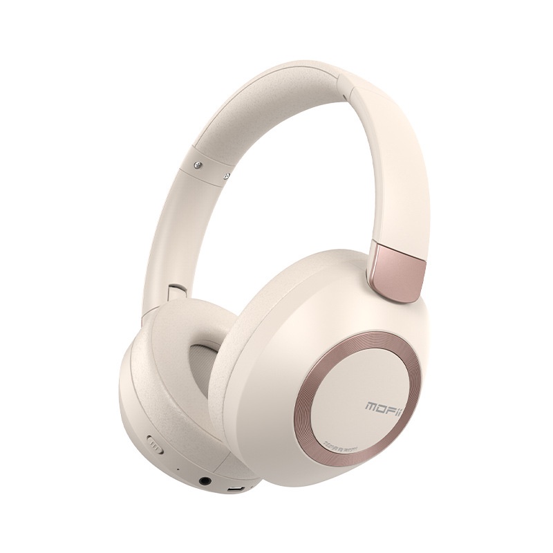 Tai Nghe Chụp Tai bluetooth Không Dây Màu Trắng Kèm mic Dùng Để Chơi Game Trên Điện Thoại