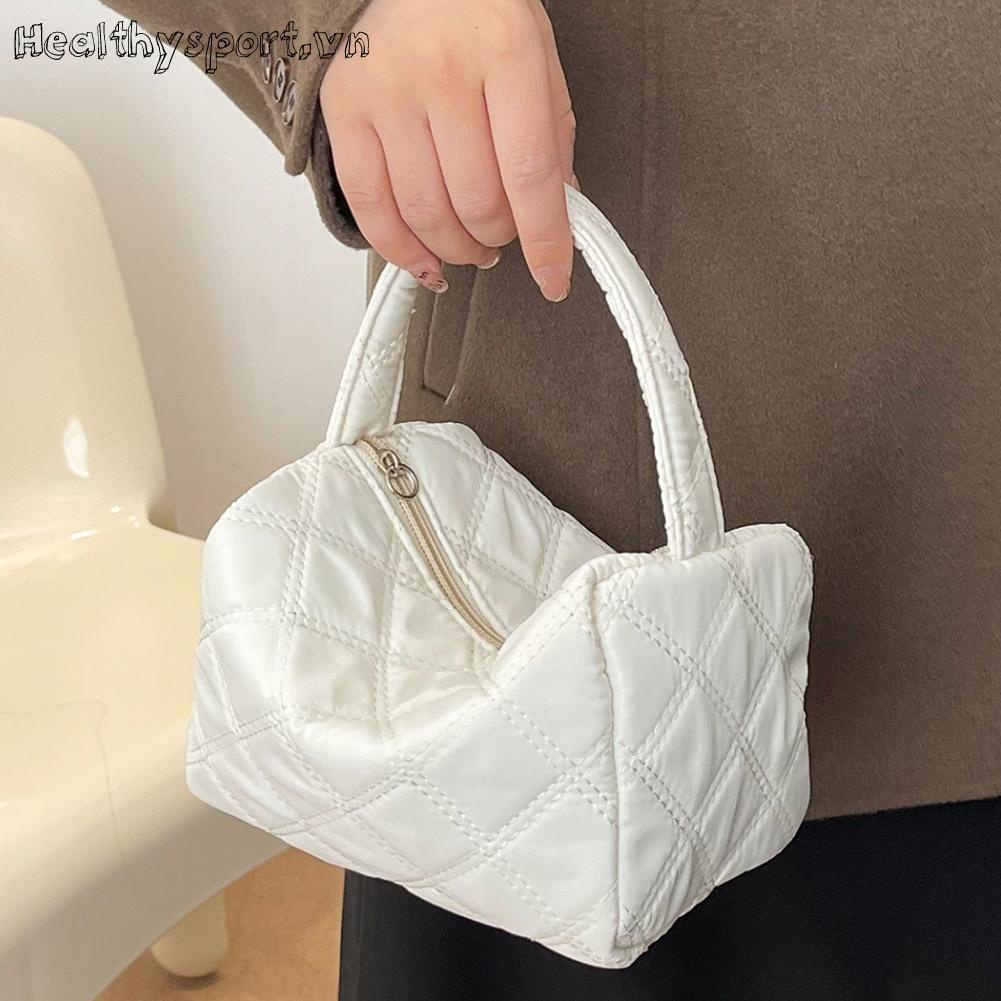 Túi Xách Họa Tiết Hình Thoi Thời Trang Dành Cho Nữ