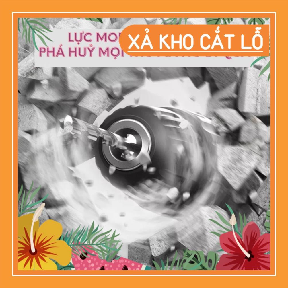 Máy Khoan Pin Makita Không chổi than - Có búa - Khoan 3 tác dụng 13mm - Khoan