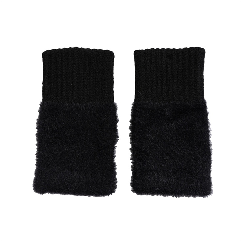 Găng Tay Hở Ngón Thời Trang Mùa Đông Ấm Áp Cho Nữ