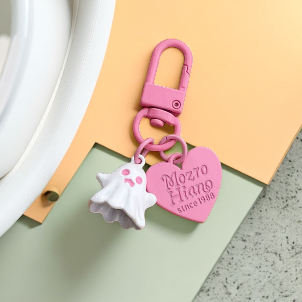 Móc Khóa Hình Ma Dễ Thương Phong Cách Năm 2023