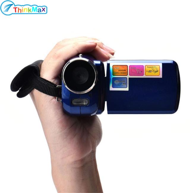 Máy quay Video kỹ thuật số gia đình cầm tay DV 4x Zoom kỹ thuật số 1080P Camera ghi hình tầm nhìn ban đêm