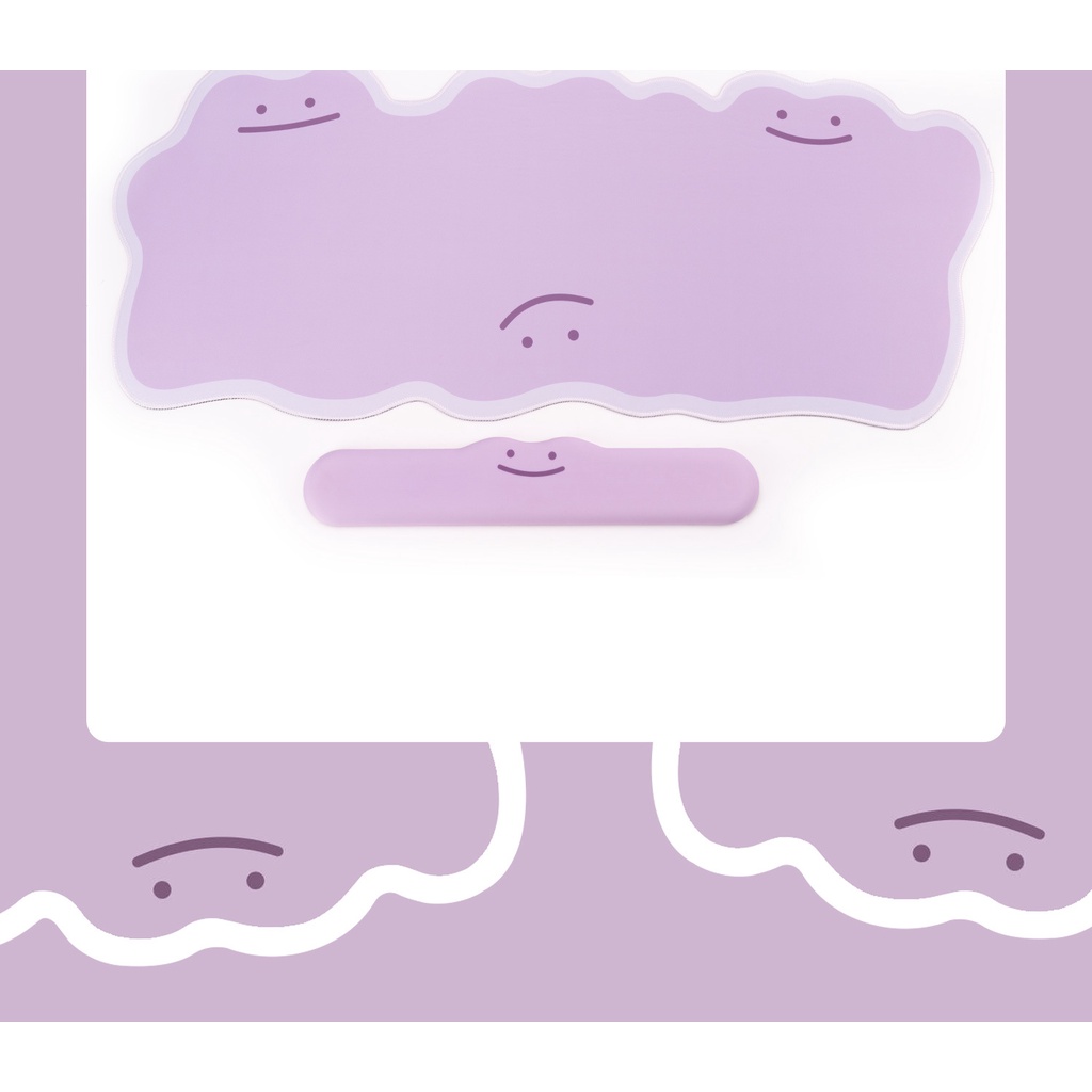 Ditto Tấm Lót Chuột Và Bàn Phím Máy Tính Cực Lớn Có Khóa Cài Dày Dành Cho Văn Phòng