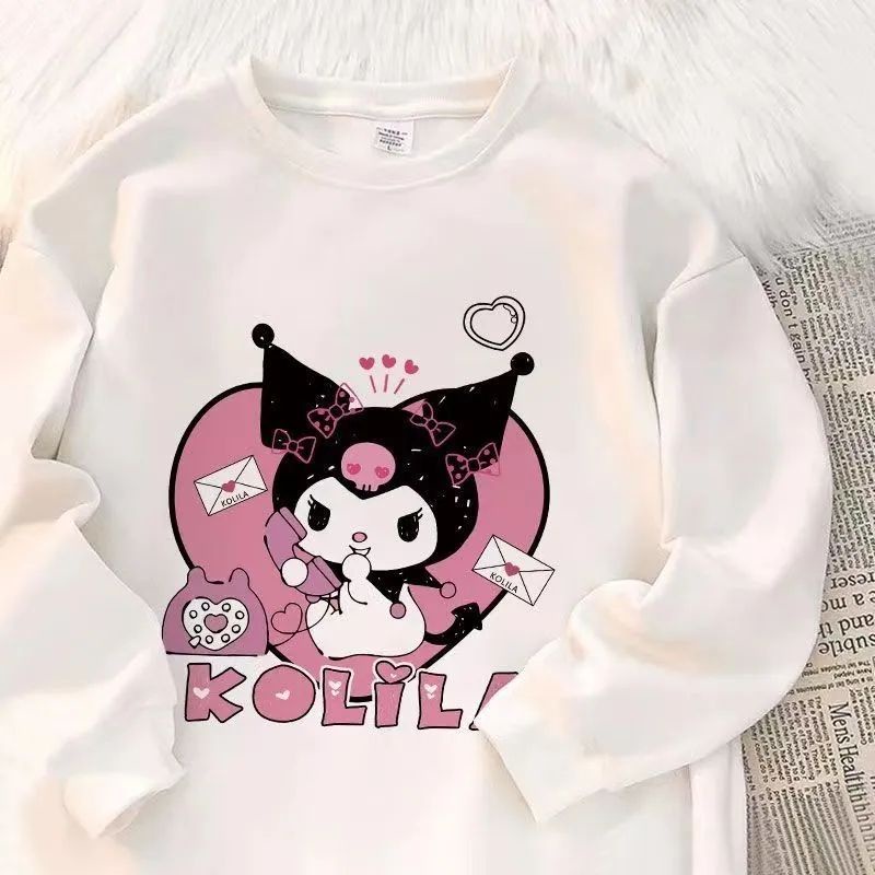 Áo Hoodie In Hoạt Hình sanrio cinnamoroll Thời Trang Thu Đông Dành Cho Trẻ