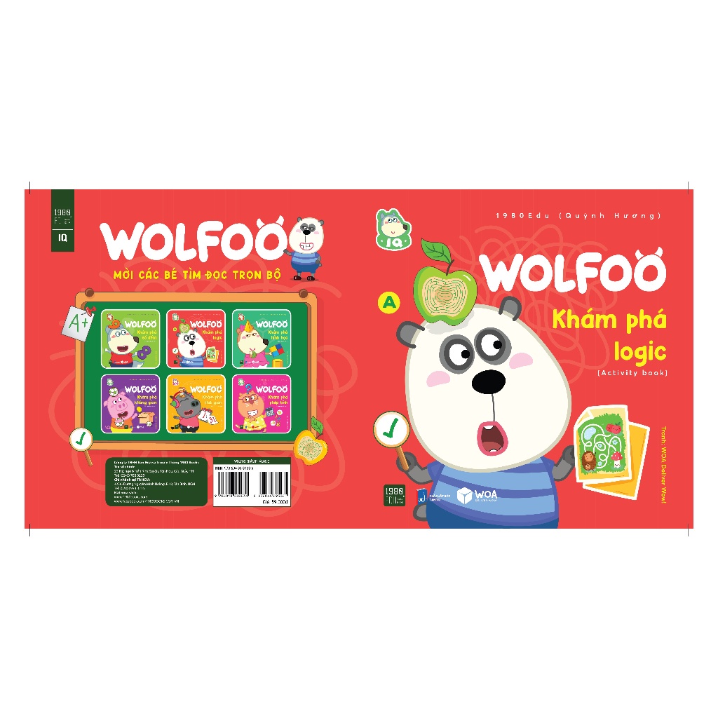 Sách - Wolfoo Khám Phá Logic