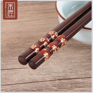 Set 5 Đôi Đũa Gỗ Phong Cách Nhật Bản