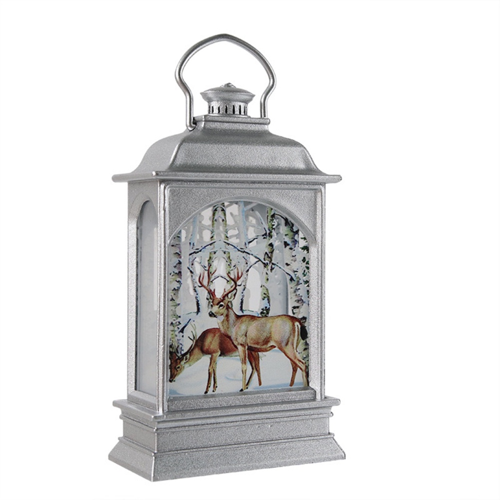 Đèn Trang Trí Giáng Sinh Di Động Sáng Tạo Có Thể Sử Dụng Như Cây Thông Noel Sơn Màu Trong Suốt Bên Nhỏ