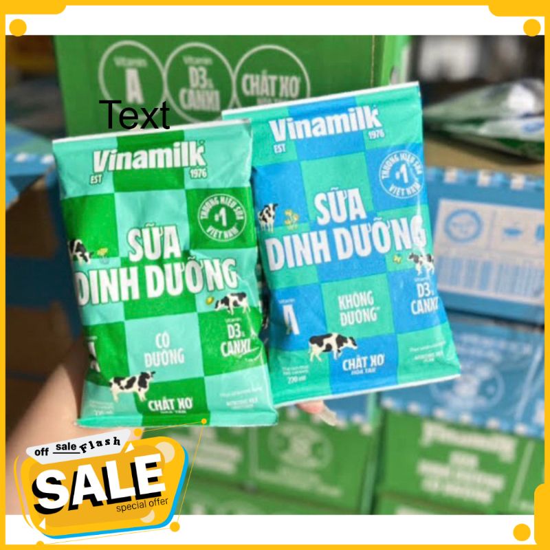 Combo 5 TÚI SỮA VINAMILK 220ML