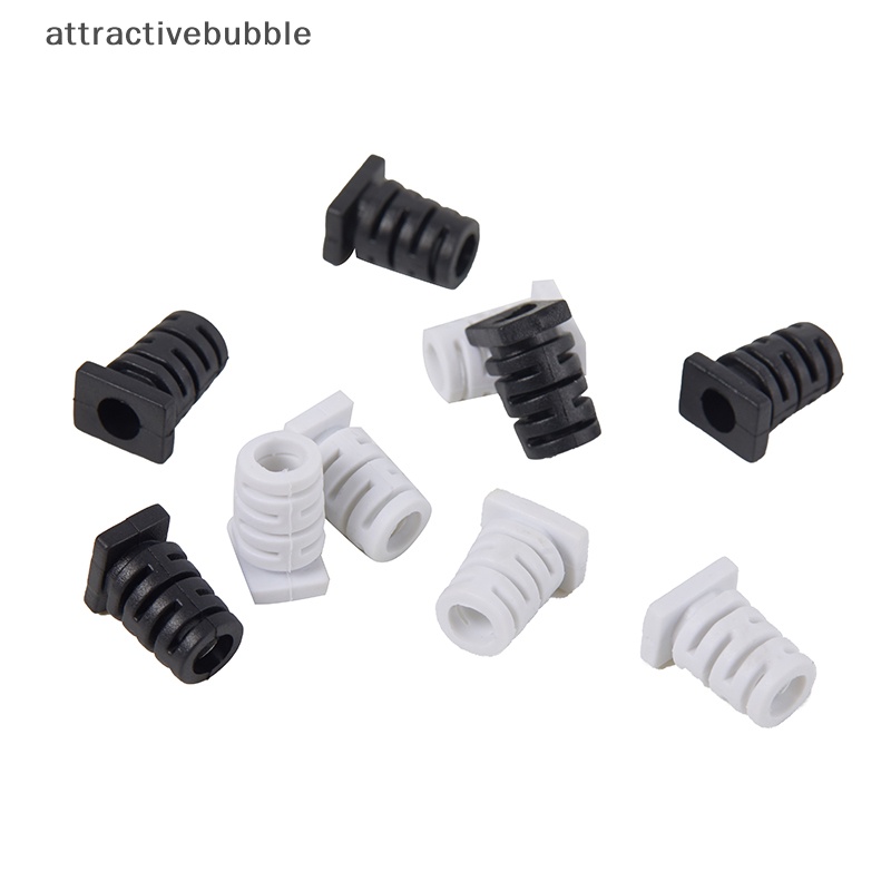 Atvn Set 10 Đầu Nối Dây Cáp 5.0mm Bằng Cao Su Bảo Vệ Dây Cáp Sạc Điện Thoại martijn