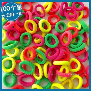 Set 100 Dây Buộc Tóc Co Giãn Tốt Dành Cho Nữ