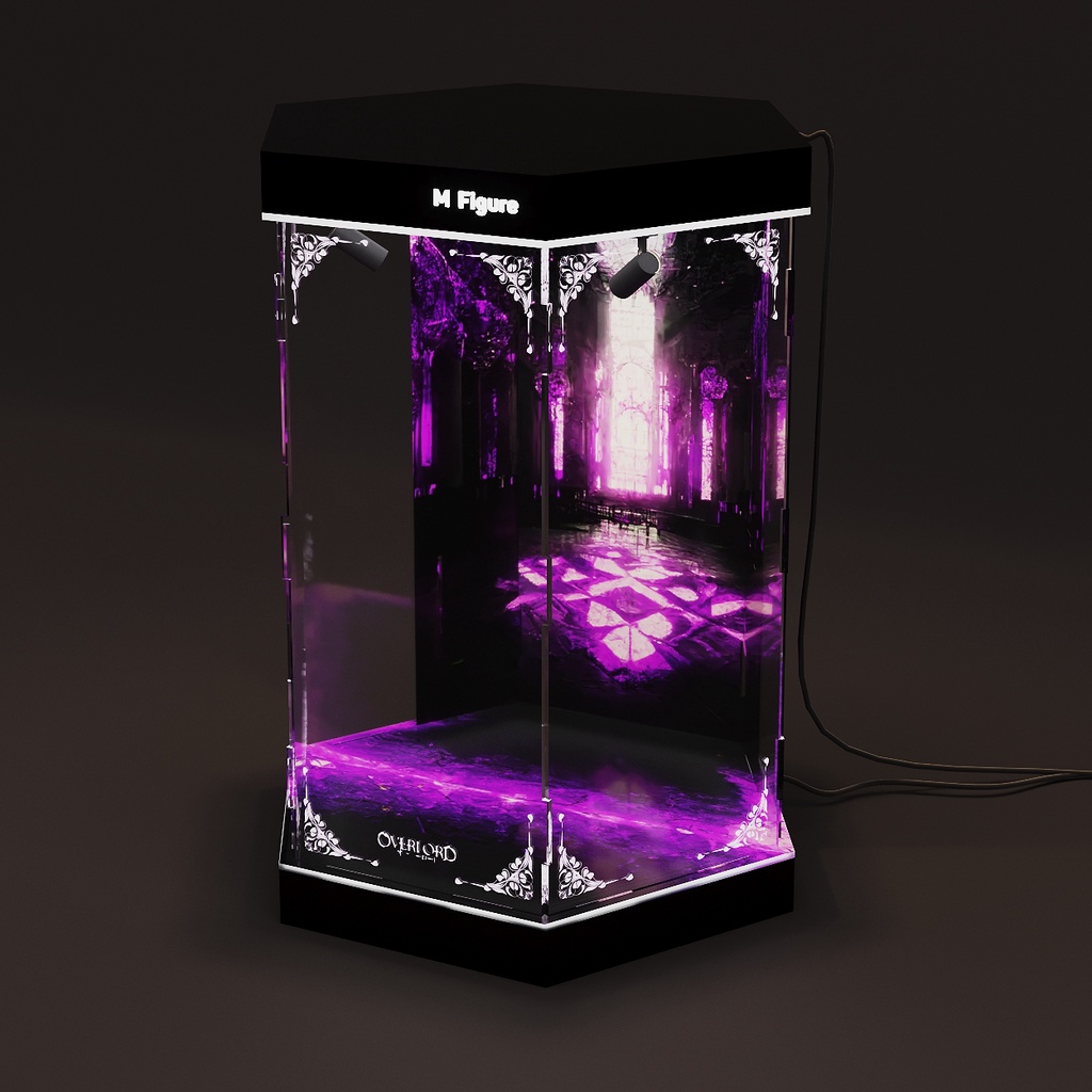 Hộp Trưng Bày Mô Hình - Albedo AMP Black Dress ver  Mica Box