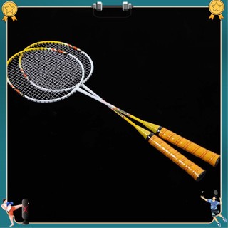 Sportime 1 cặp vợt cầu lông bộ tập nhẹ có túi
