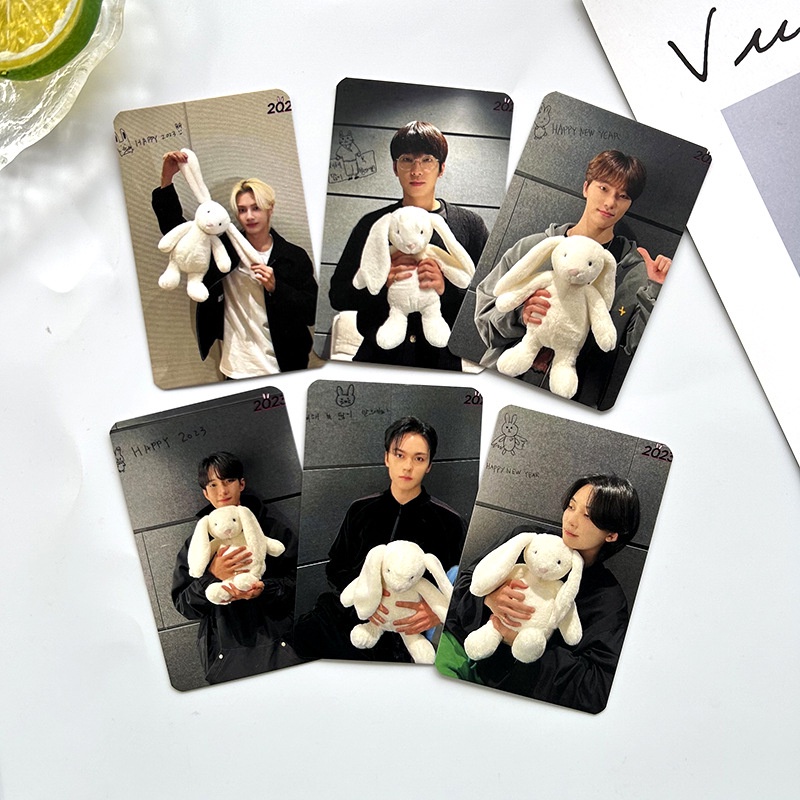 Bộ 8 Thẻ Hình Thành Viên Nhóm Nhạc kpop seventeen