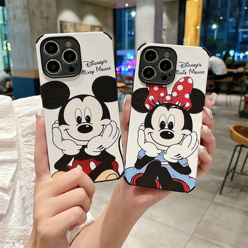 Ốp Điện Thoại Mềm Hình mickey minnie Cho oppo f19 pro reno 5 6 7 7z 8t reno 5f reno 5 lite 6 lite reno 10