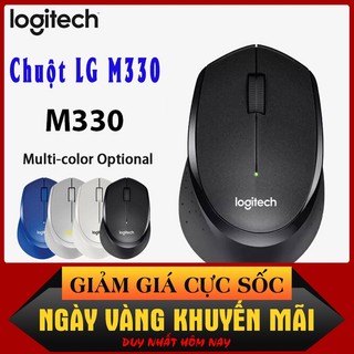 Chuột máy tính không dây Logitech M330 Silent Plus - Bảo hành 12 tháng