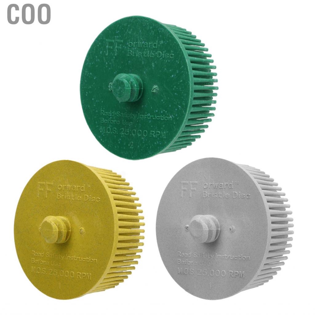 Coo Coating  Disc Labor Saving 2 Inch Bristle for Vehicle Mainrenance