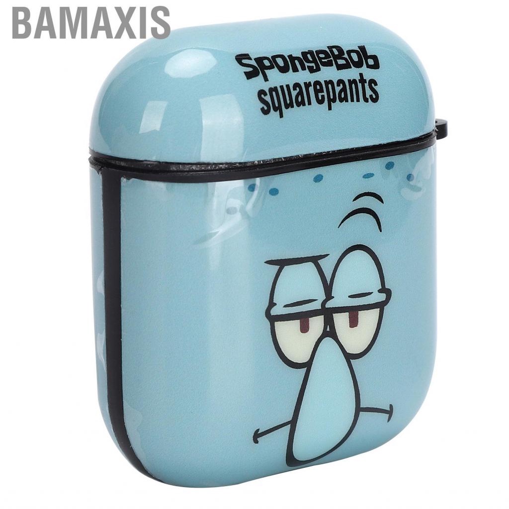 Bamaxis Case  Portable Durable Safety Protection Unique Pattern Shockproof ABS Protective Cover for IOS Earbud 2