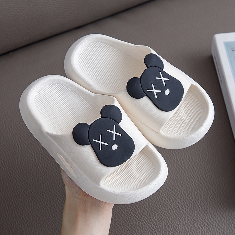 Dép lười cho trẻ em Size24-35 🌸  Hình hoạt hình công chúa dùng trong nhà đế mềm