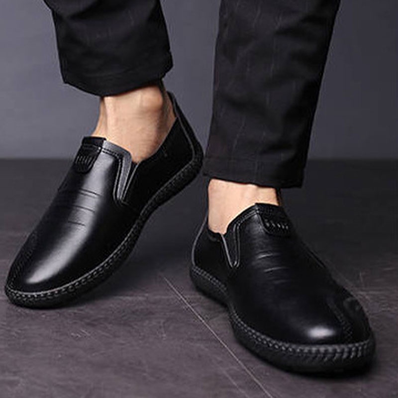 Rừng Tuyết Tùng☘Giày lười nam  bằng da PU mềm thoải máiGiày nam Thể thao Thư giãn Thời trang