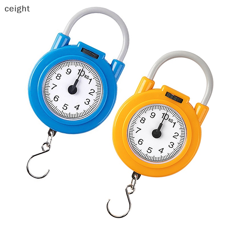 Cân Điện Tử Cầm Tay 10kg Độ Chính Xác Cao Có Lò Xo Treo Hành Lý Nhà Bếp vn