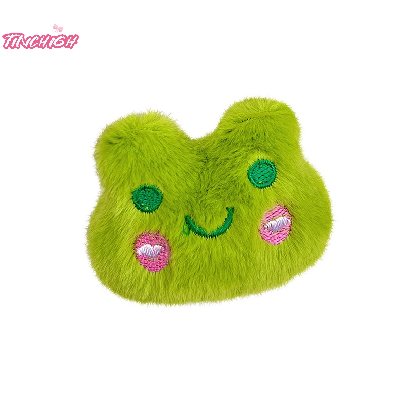 Ghim Cài Áo Hình Thú Nhồi Bông / Gấu / Thỏ / Gà / Gấu Trúc Hoạt Hình Dễ Thương Cá Tính Trang Trí Túi Xách