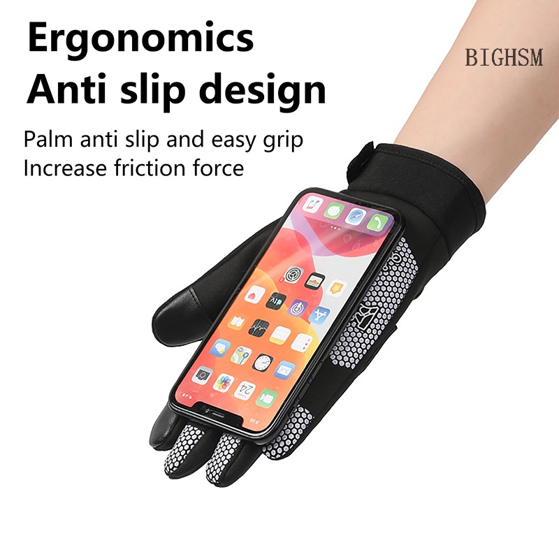 Găng Tay Giữ Ấm Mùa Đông Chống Trượt Chống Thấm Nước Có Thể Chạm Màn Hình Cảm Ứng Dành Cho Nam Nữ