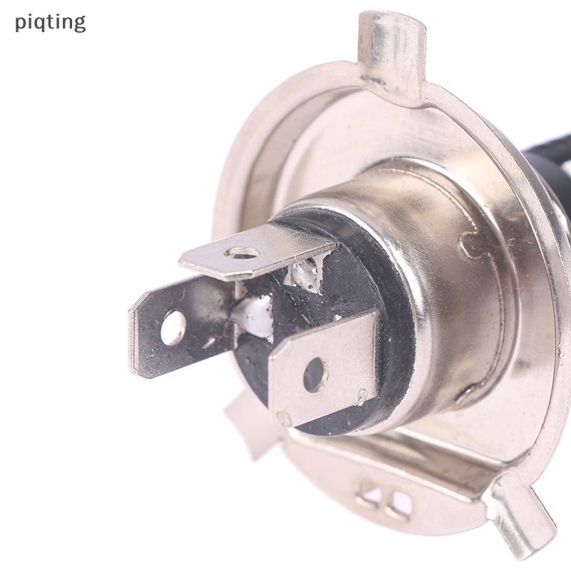 Piqt Đèn Pha led 12v h4 ba20d px15d Ánh Sáng Trắng Dành Cho Xe Mô Tô