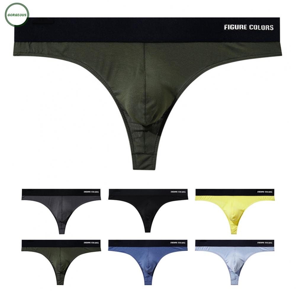 New Coming~Modern Low Waist Elasticized Men's Panties Thongs Fashionable Underwear#Home Essentialses