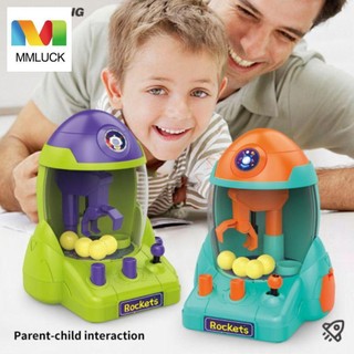 Mmluck gripper đồ chơi máy gắp viên bi tròn mini hình vuốt khủng long tên lửa / kẹo để bàn trang trí máy tính cho trẻ em
