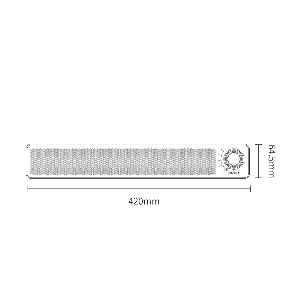 Loa soundbar mini Xiaomi Binifa Play 1d. Loa soundbar vi tính, có màn hình ambient light, 4 Loa 3W, Bluetooth