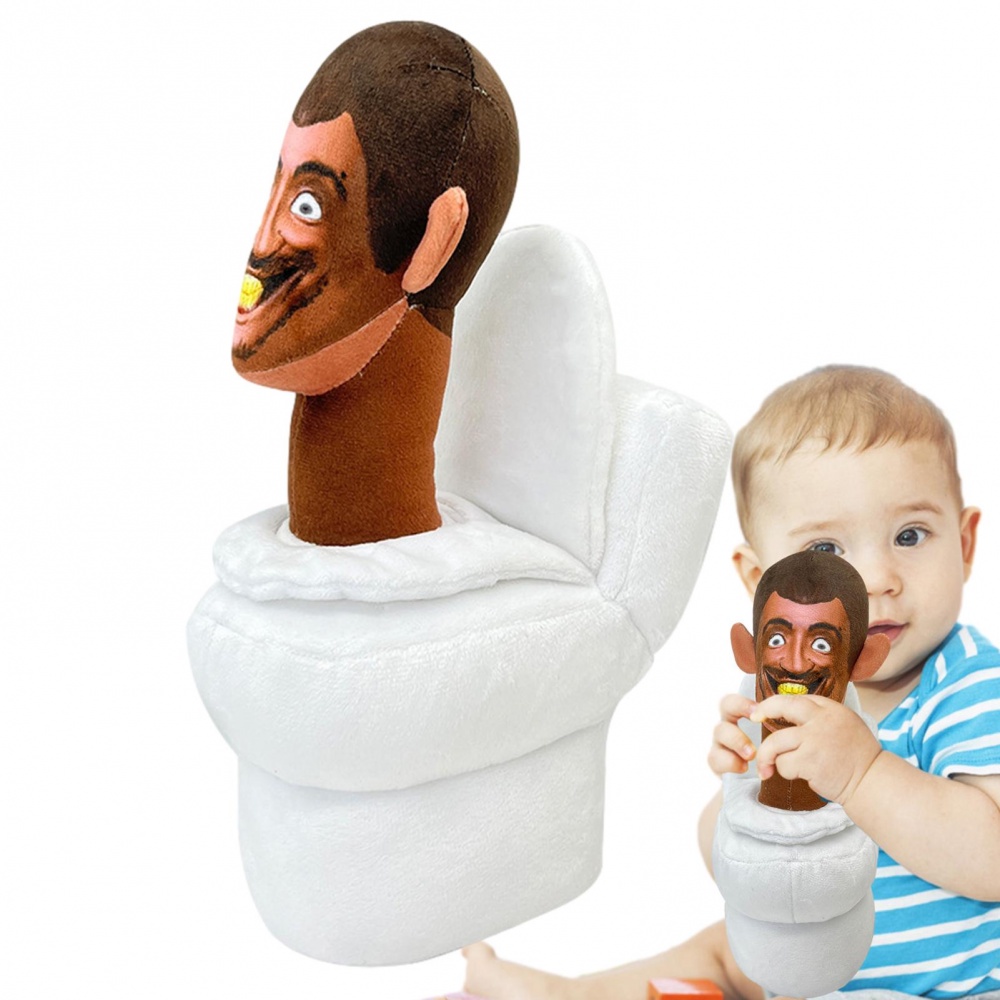 Đồ Chơi toilet Nhồi Bông Mềm Mại Khử Mùi Thiết Kế Vui Nhộn Đa Năng Cho Ngày Sinh Nhật, Giáng Sinh Và halloween