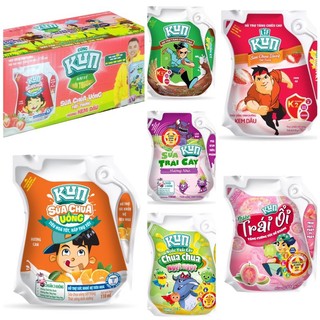Sữa kun túi 110ml, túi sữa kun 110ml, sữa lif kun túi 110ml