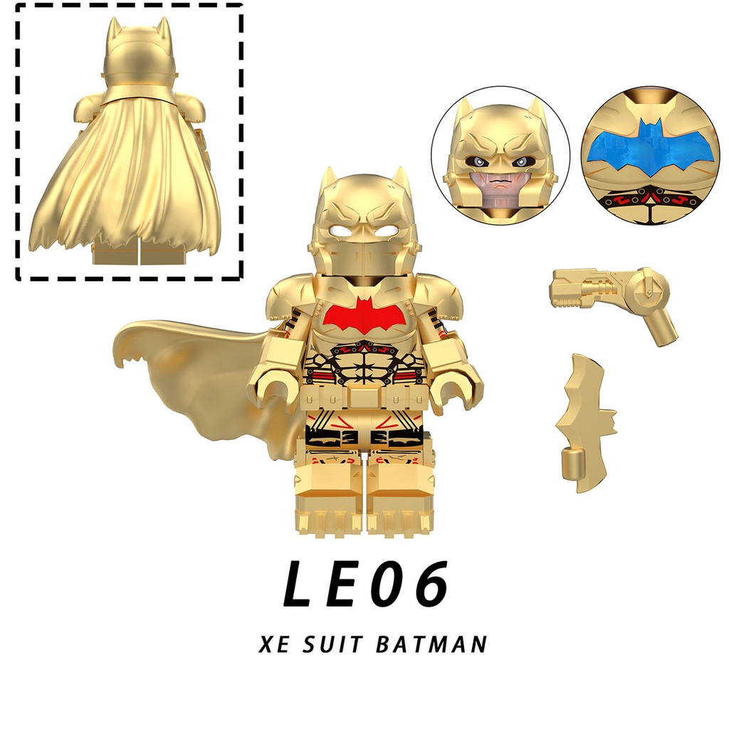 Đồ Chơi Lắp Ráp Mô Hình Nhân Vật Siêu Anh Hùng Người Dơi Cho Bé