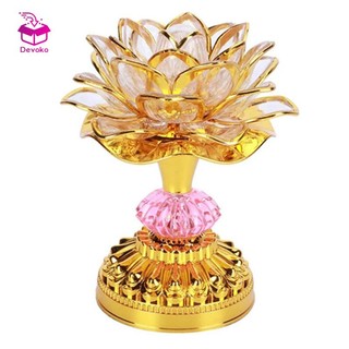 Devoko Đèn led Thay Đổi Màu Sắc Hình Hoa Sen