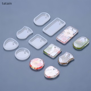 Khuôn Silicon Làm Mặt Dây Chuyền / Móc Khóa Bằng resin epoxy Pha Lê diy