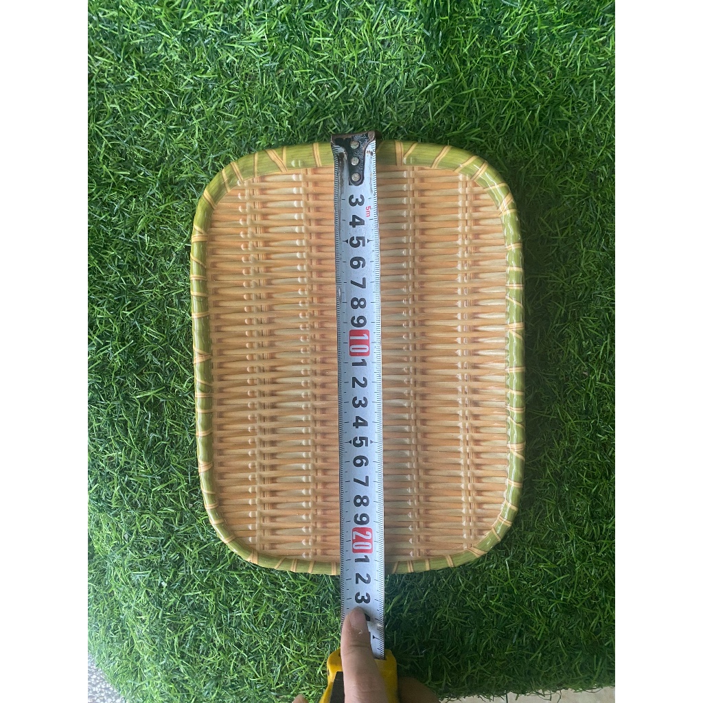 Đĩa, mẹt Phíp nhựa giả mây cao cấp làm bún đậu mắm tôm, mẹt gà, nem nướng...