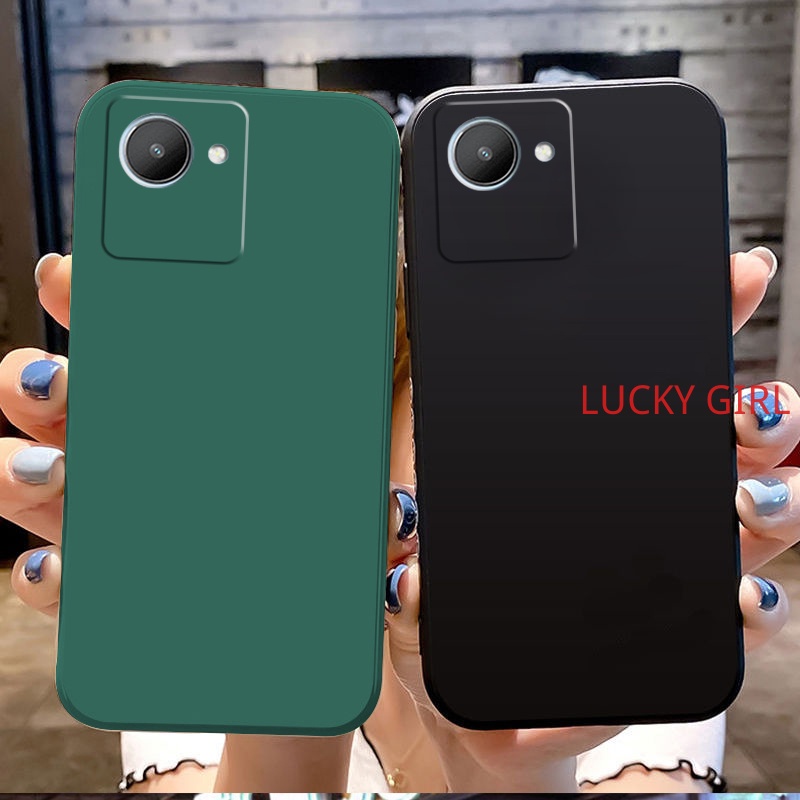 Ốp lưng Realme C30 Ốp lưng Realme C30S Ốp Điện Thoại Màu Trơn Cho realme c30 c30s realme c30 su