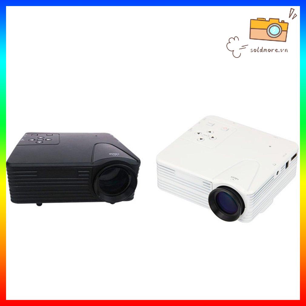 Máy chiếu H80 Mini cầm tay 640X480 Pixels Full HD Sáng hơn và rõ hơn