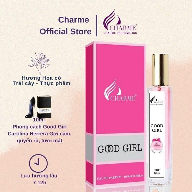 Mẫu test 10ml Nước hoa GOOD_GIRL - GỢI CẢM VÀ QUYẾN RŨ