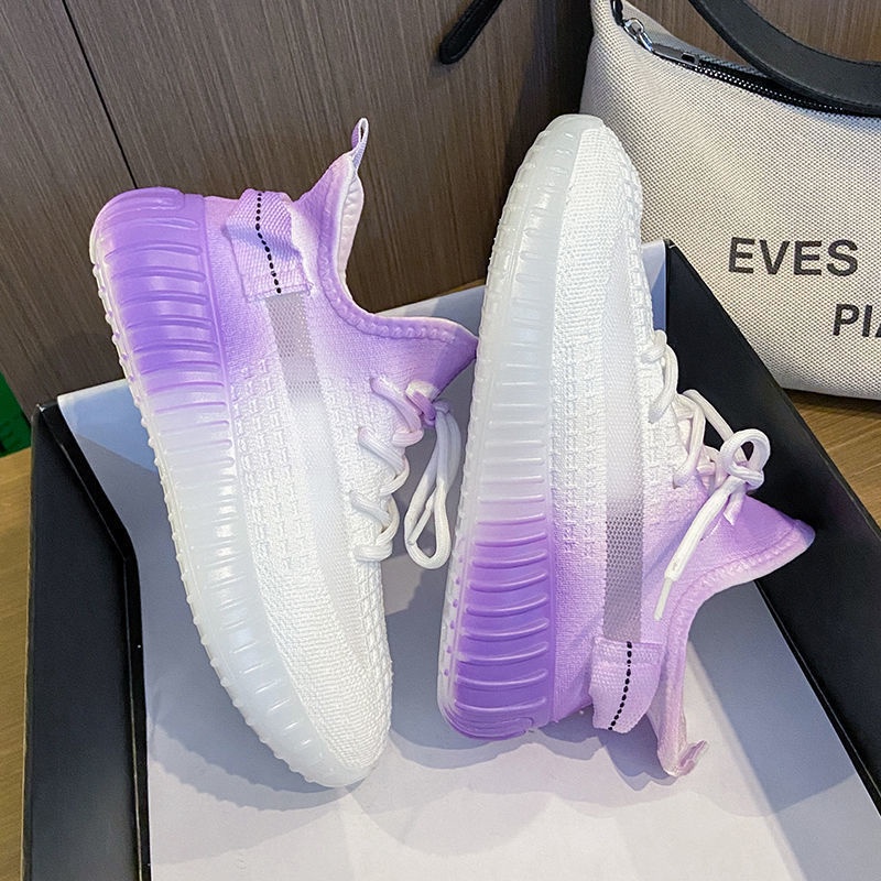 Giày Thể Thao Phối Lưới Thoáng Khí Thời Trang Cho Nữ