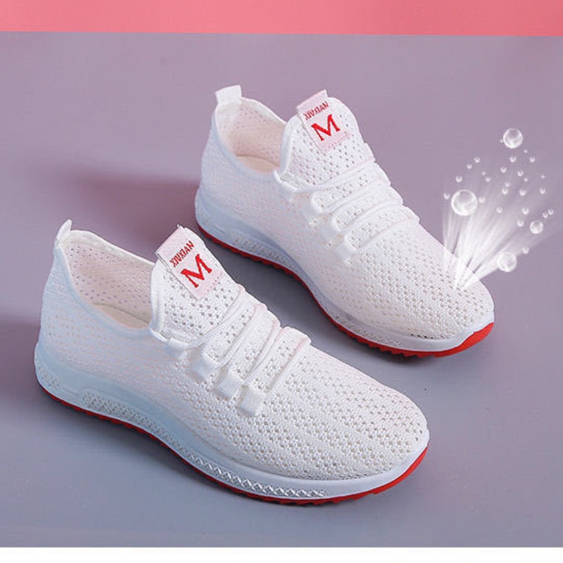 CHZK Giày nữ mới Giày thể thao Giày chạy bộ nữ Giày lưới Giày bình thường