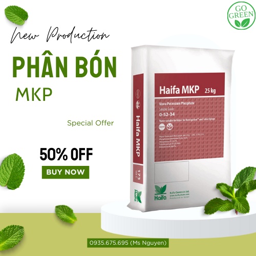 Tạo Mầm Hoa 0-52-34(MKP)