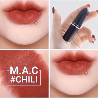 [HÀNG CÔNG TY] Son Thỏi MAC Matte Lipstick M·A·C 3g Chính Hãng (Vỏ Nhám / Vỏ Thường)