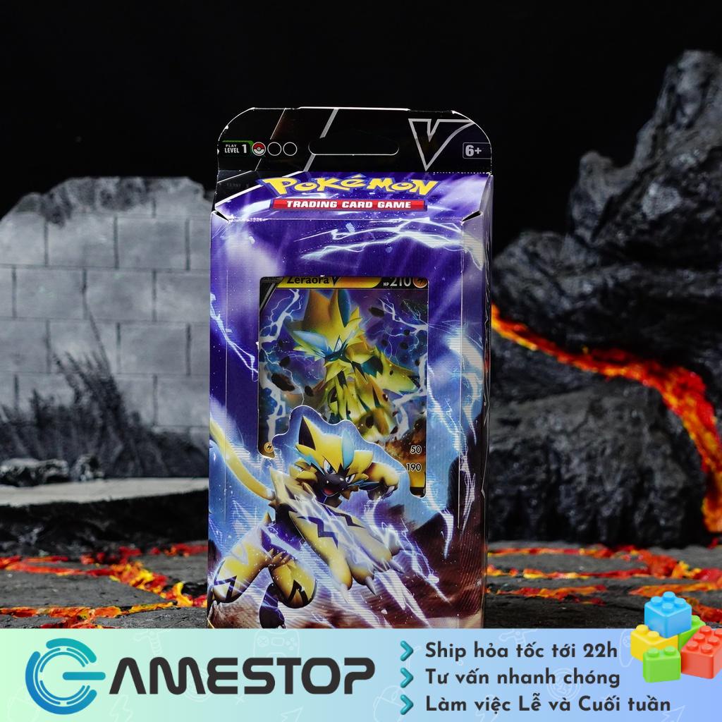 Thẻ bài Pokemon TCG Battle Deck Zeraora V phiên bản tiếng Anh POKTCGUSTH21