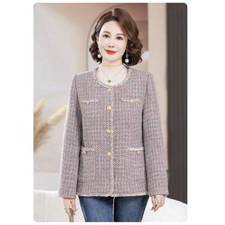 Áo khoác vest 2 lớp cho tuổi trung niên/ Áo khoác mùa đông cho mẹ trung tuổi